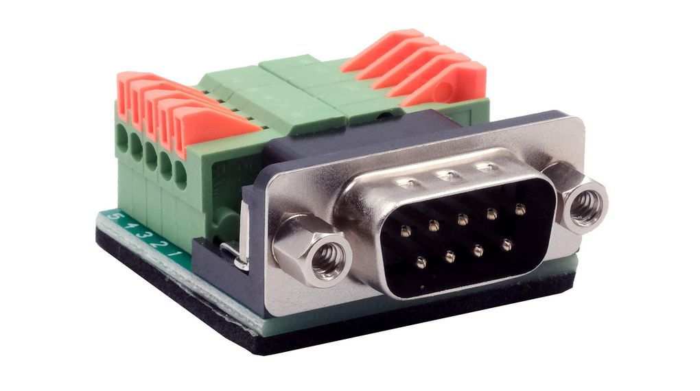 EX-49000 | Exsys D-Sub Adapter, Terminal Block - D-Sub 9-Pin Plug ...