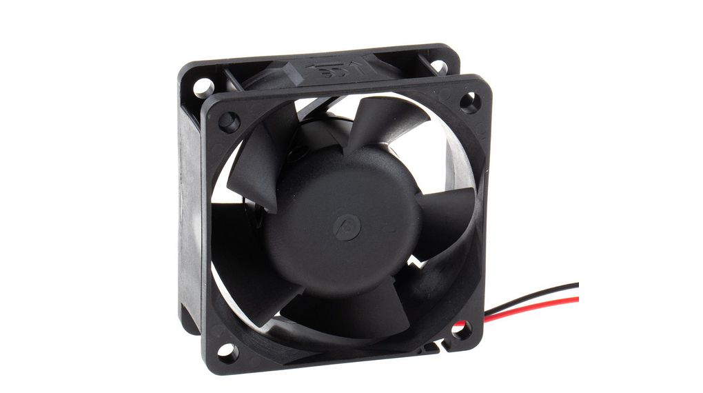 Axiallüfter DC 60x60x25mm 12V 68m³/h