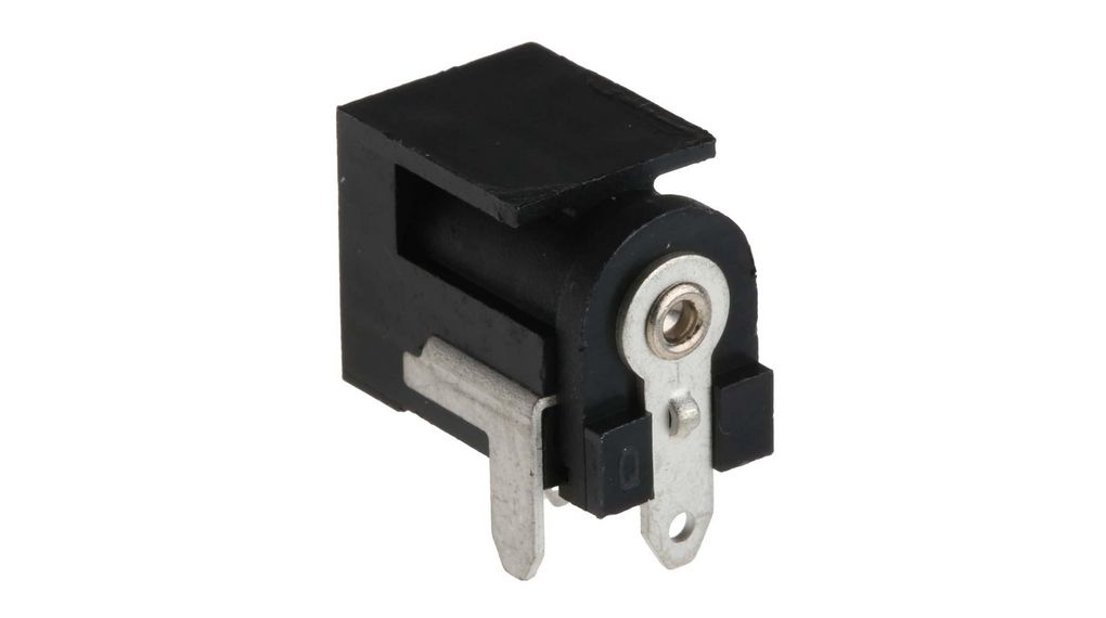 Right Angle Support Socket 487848 | RS PRO Right Angle DC Socket Rated At 2.5A, 16.0 V, PCB Mount ...