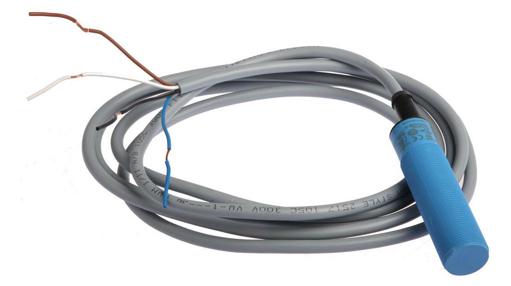 SICK Capacitive Threaded Barrel Proximity Sensor, M18, 12 mm Detection, PNP NO+NC, 10 → 36 V dc