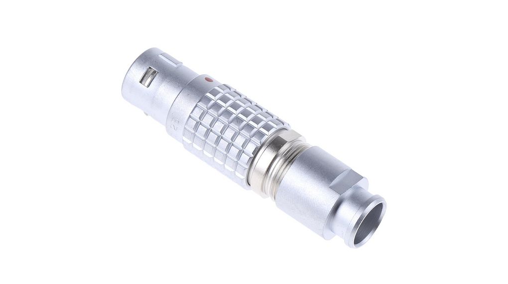 LEMO Circular Connector, 5 Contacts, Cable Mount, Plug, Male, IP50, 2B Series Contacten