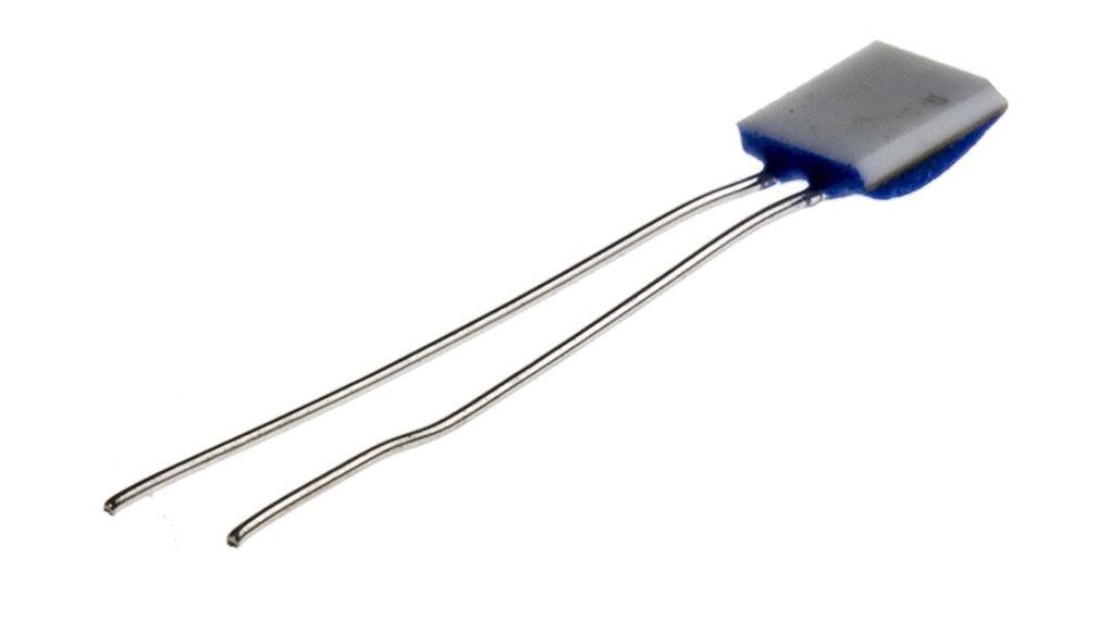 PT100 RTD Sensor, 2,3mm Dia, 2mm Long, 2 Wire, Chip, Classe A +600°C Max