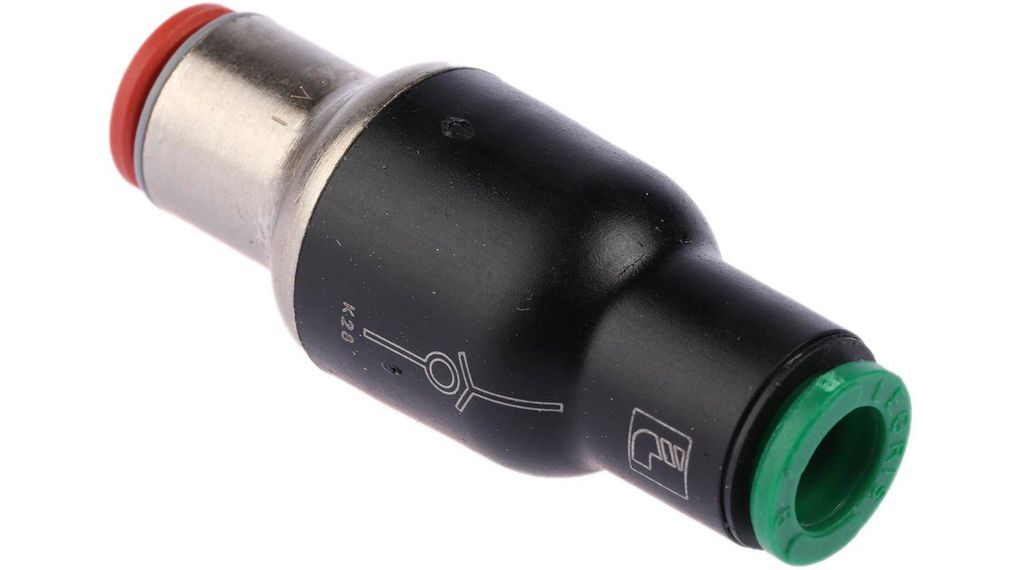 7996 06 00 | Legris 7996 Non Return Valve, 6mm Tube Inlet, 6mm Tube ...