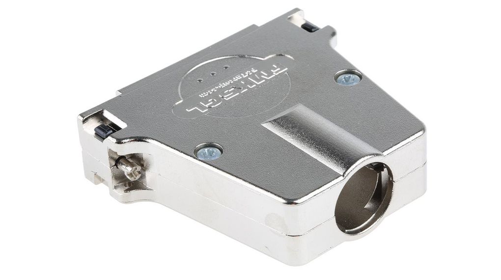 FCT from Molex FMK Series Die Cast Zinc D Sub Backshell, 50 Way, Strain Relief