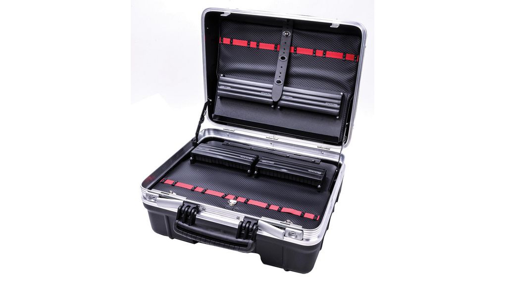 Tool Case 408x257.5x477mm Plastic Black