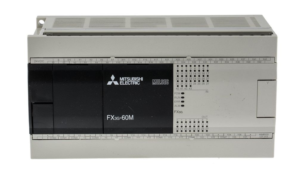 Relay Module Elfa FX3G-60MR/DS | Mitsubishi Electric FX3G Series Logic Module, Relay ...