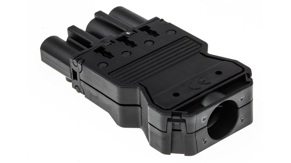 Wieland GST18i4 Series Mini Connector, 4-Pole, Male, Cable Mount, 20A, IP40 Polen