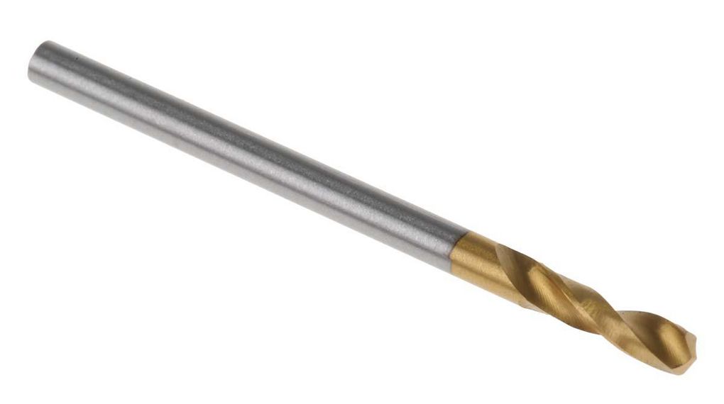 HSS Twist Drill Bit, 2.5mm Diameter, 43mm Overall