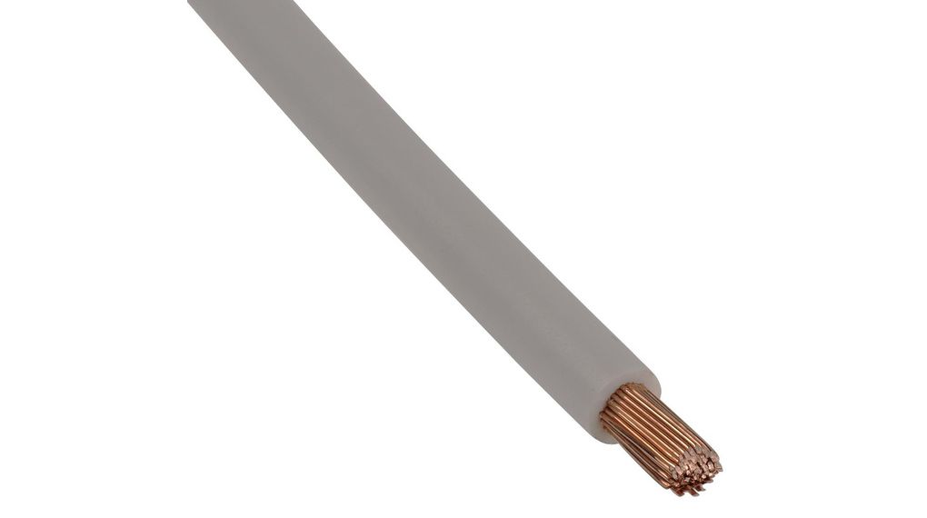 Lapp ÖLFLEX® Series Grey 6 mm² Hook Up Wire, 100m, PVC Insulation, 4520064