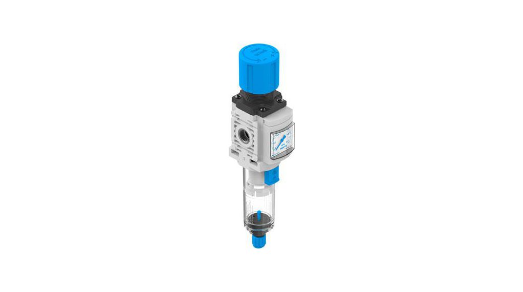 MS4-LFR-1/4-D6-E-P-M-AG-MPA-B | Festo Filter Regulator, 40um, 700kPa ...