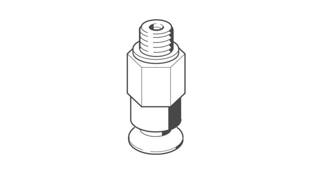 Festo 10mm Flat PUR Suction Cup VAS-10-M5-PUR-B