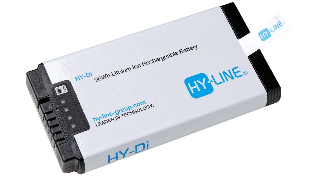 HY-Di Újratölthető akkumulátorcsomag, CAN-busz, Li-Ion, 7.2V, 13.33Ah