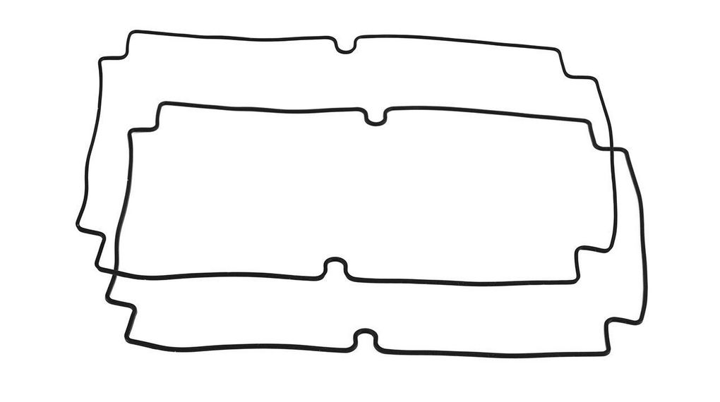 Joints pour boîtiers des séries 1554 et 1555, 295.9mm, Silicone, Paire (2 pièces)