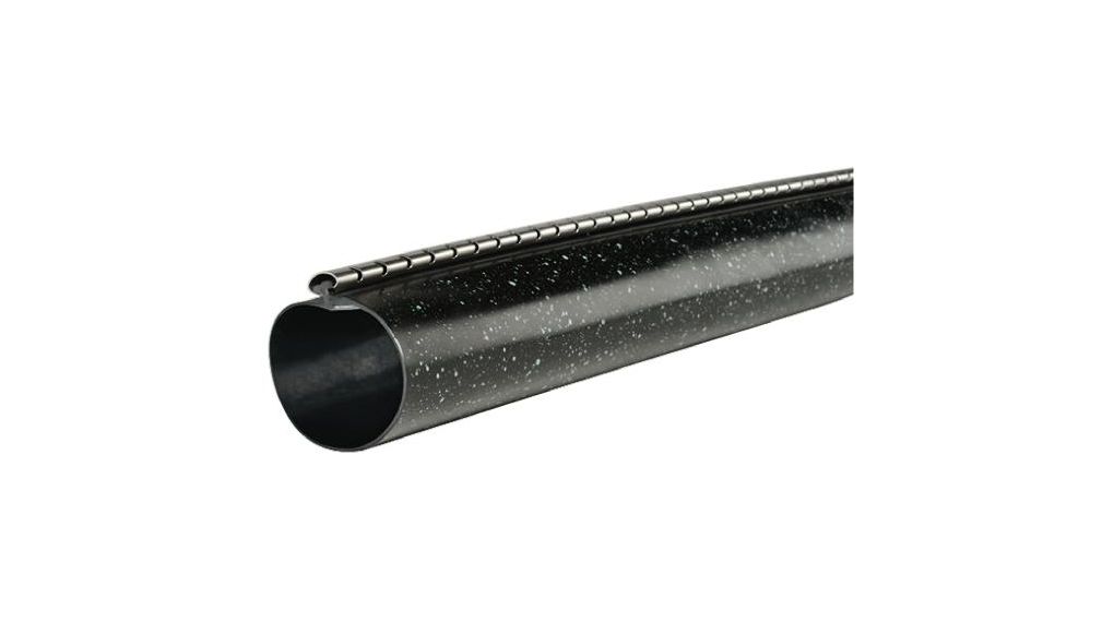 Krympslang Polyolefin, 15 ... 52mm, Svart, 1m