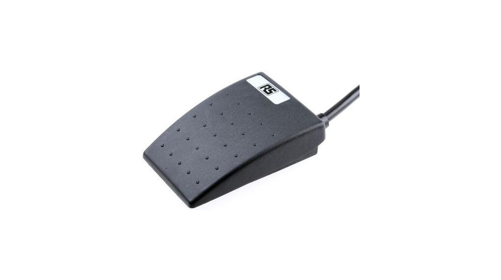 General Purpose Momentary Foot Switch - Thermoplastic Case Material, SPDT, 3 A@ 250 V ac Contact Current, 250V