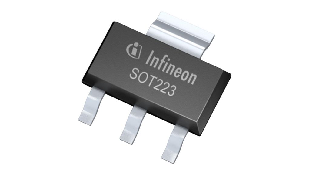 MOSFET, P-Channel, -100V, 680mA, SOT-223