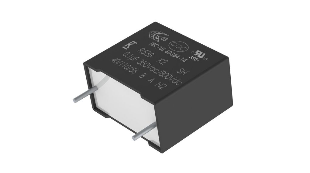 X2-Kondensator, 2.2uF, 350VAC, 800VDC, 20%