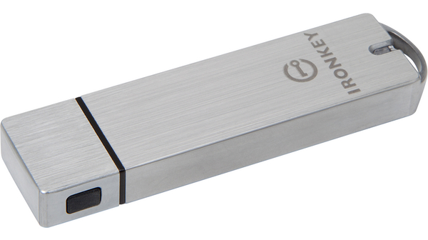 USB Stick, IronKey S1000 Enterprise, 16GB, USB 3.0, Silver
