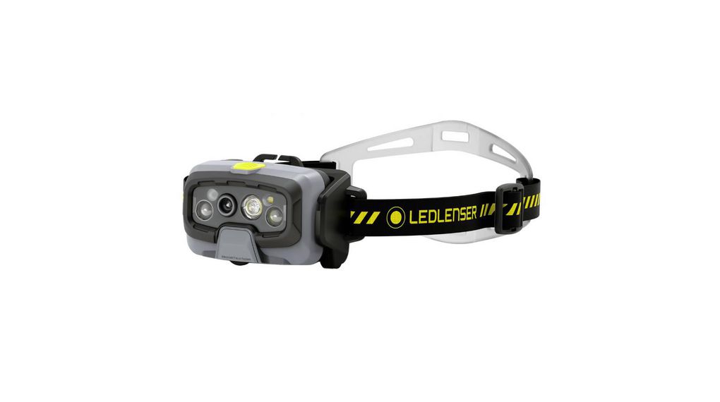 Headlamp, LED, Rechargeable, 1600lm, 210m, IP68, Black / Yellow