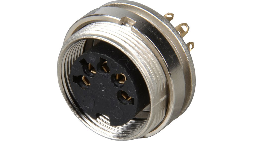Appliance Socket KGV 5-pin, 5A, 32V, 5 Poles, Socket