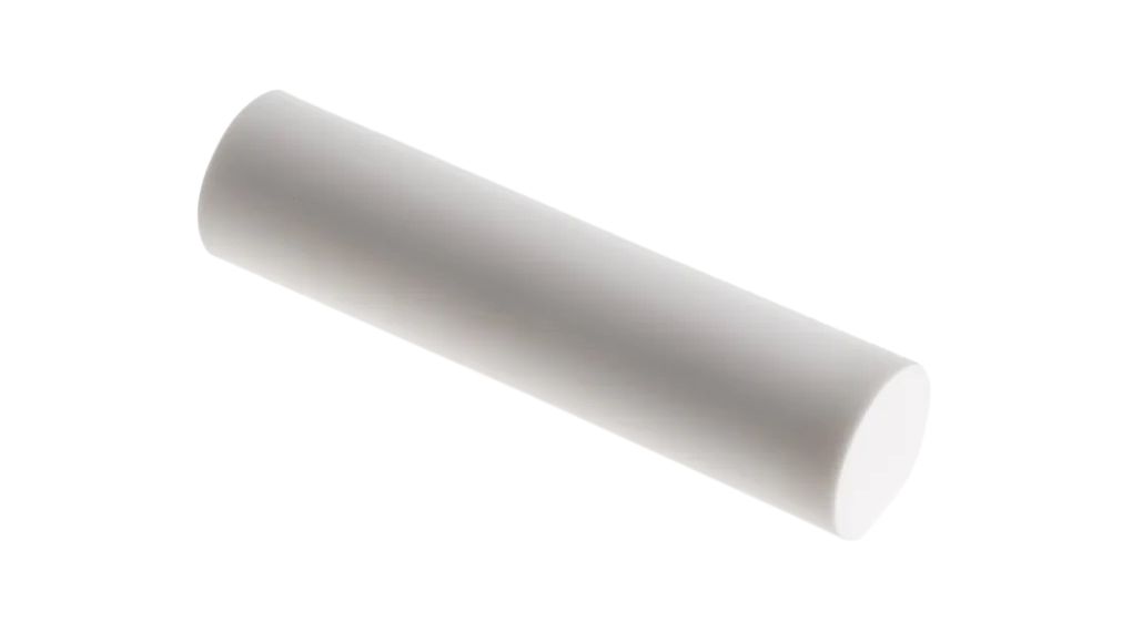 Rod, Machinable Glass Ceramic (MGC), 100mm, 2.52g/cm³, White