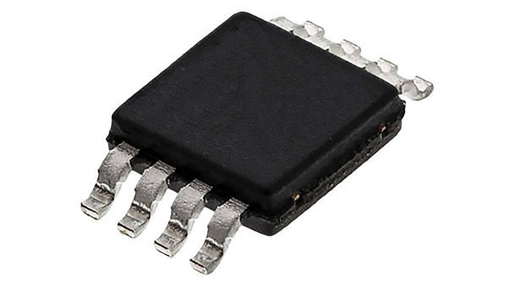 MCP4021-103E/MS, Digital Potentiometer 10kOhm 64-Position Linear Serial-2 Wire 8 Pin, MSOP