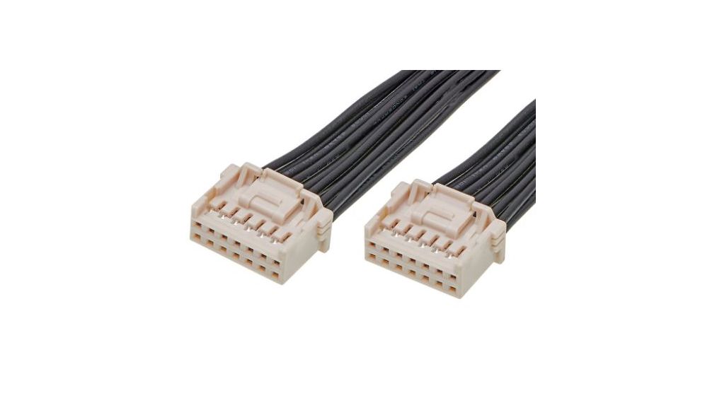 Off-the-Shelf (OTS) Cable Assembly, iGrid, Plug - Plug, 150mm, 22AWG, Circuits - 14