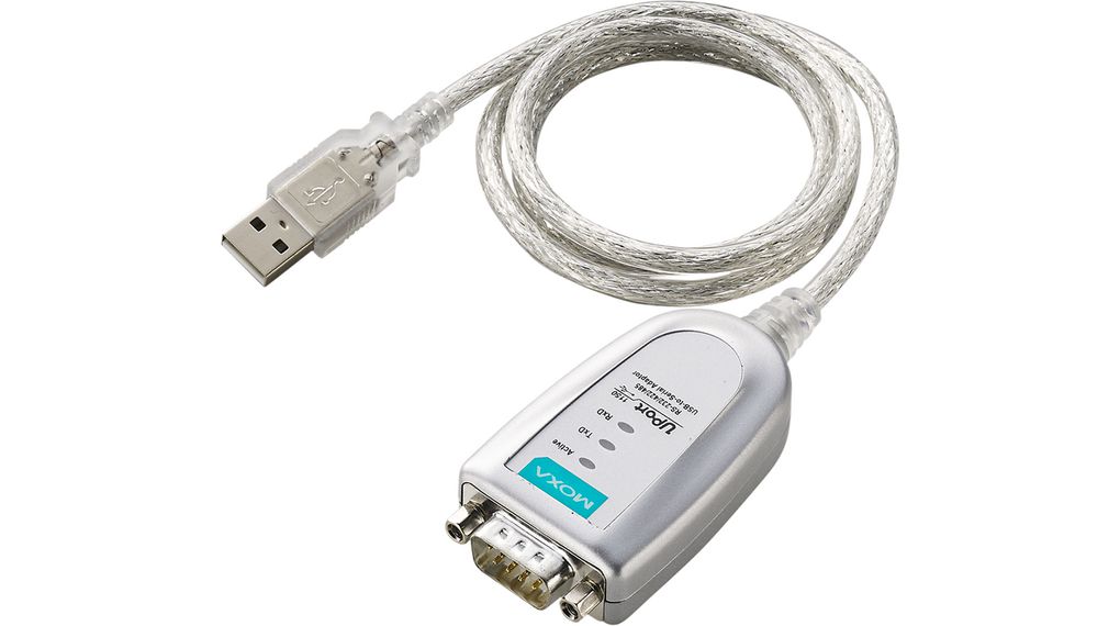 Omformer USB/seriel, RS-232 / RS-422 / RS-485, 1 DB9 han