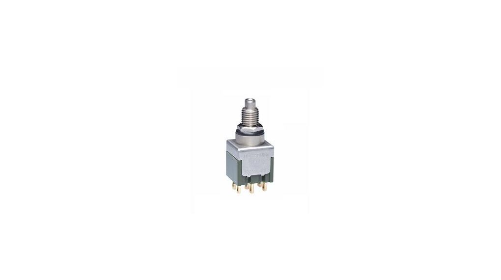 Miniature Pushbutton Switch ON-ON 2CO