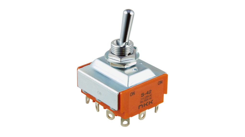 Toggle Switch ON-ON 9 A / 20 A 4CO