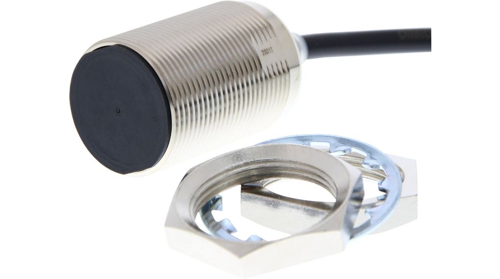 Inductive Sensor Make Contact (NO) 200Hz 30V 100mA 20mm IP67 Cable Connection, 2 m E2E NEXT