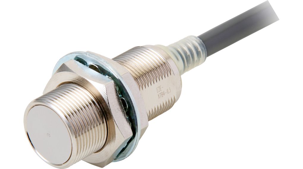 Inductive Sensor Make Contact (NO) 500Hz 30V 7mm IP67 Cable, 2 m E2E-X
