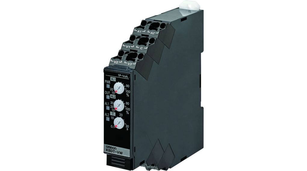 Voltage Monitoring Relay, 5A, 250V, 1.25kVA, Value Design