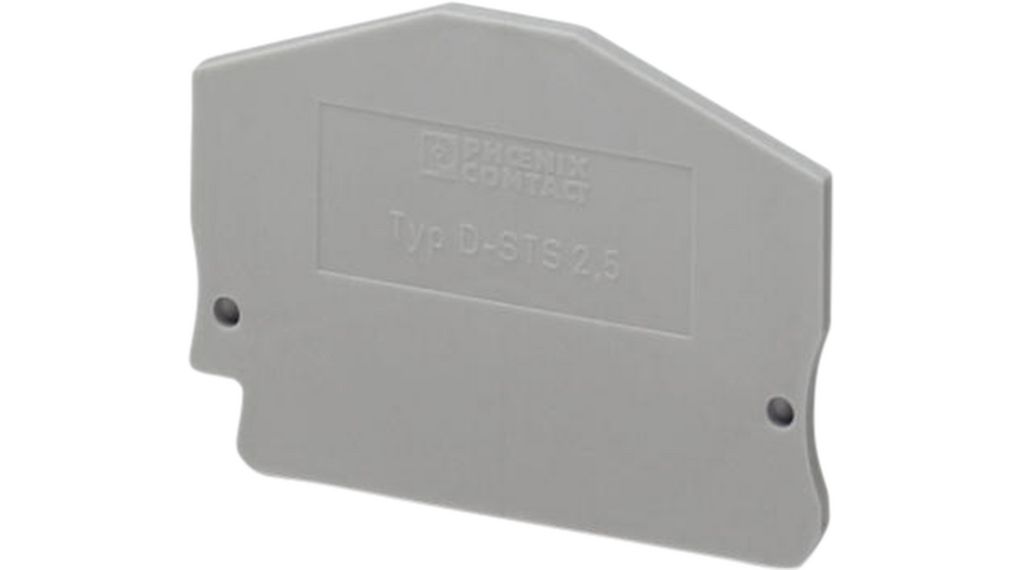 3031762 | Phoenix Contact End plate, Grey, 51 x 43mm | Distrelec Germany