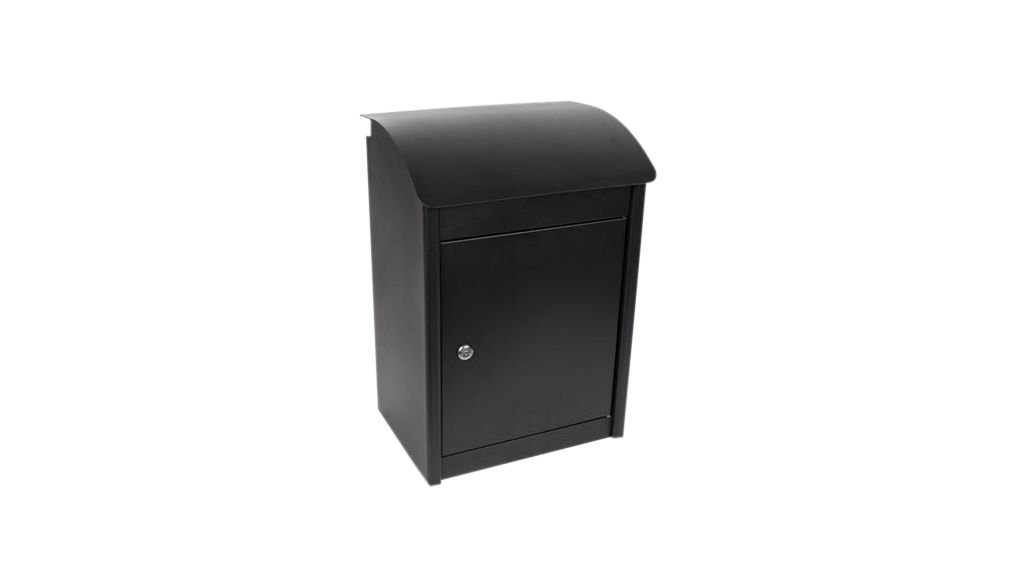 Mailbox, Steel, 360 x 505mm, Black