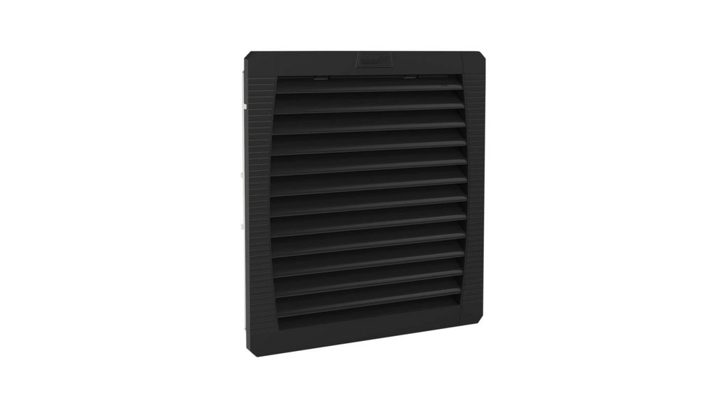 Filtrační ventilátor, černý, 93m³/h, 230V