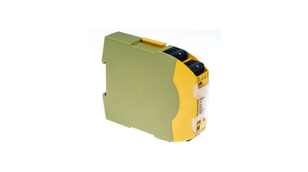 Dual-Channel Two Hand Control Safety Relay, 24V dc, 3 Safety Contacts