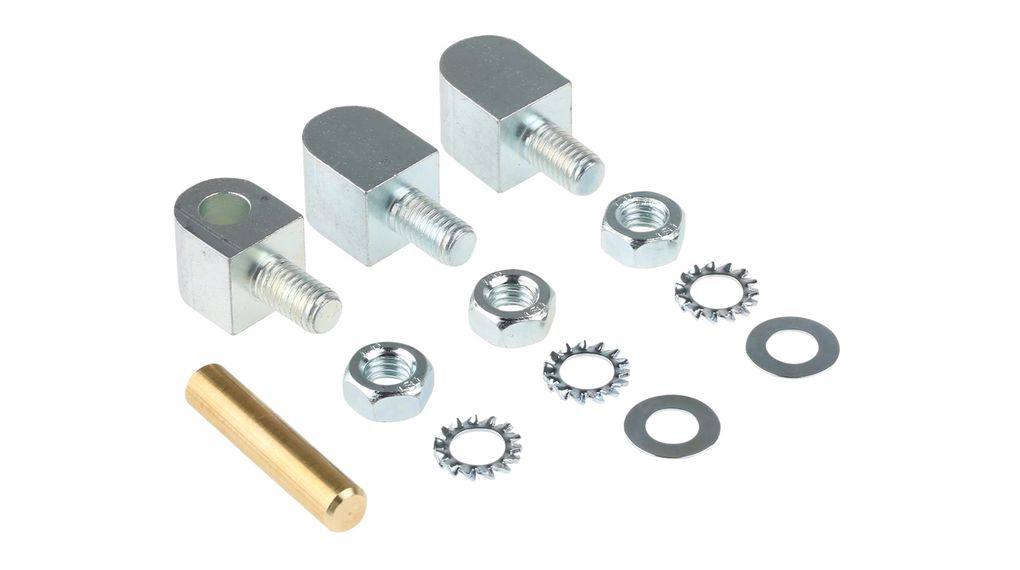 Block Hinge, Bolt-On Fixing, 49mm, Steel