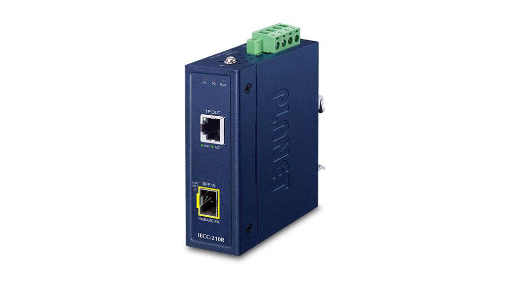 Medienkonvertert, Ethernet - Faser Multi-Mode, Glasfaseranschlüsse 1SFP