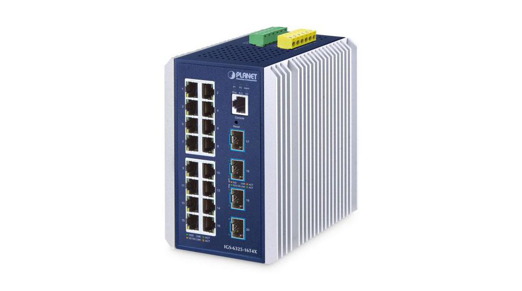 IGS-6325-16T4X | Planet Ethernet Switch, RJ45 Ports 16, 10Gbps, Layer 3 ...