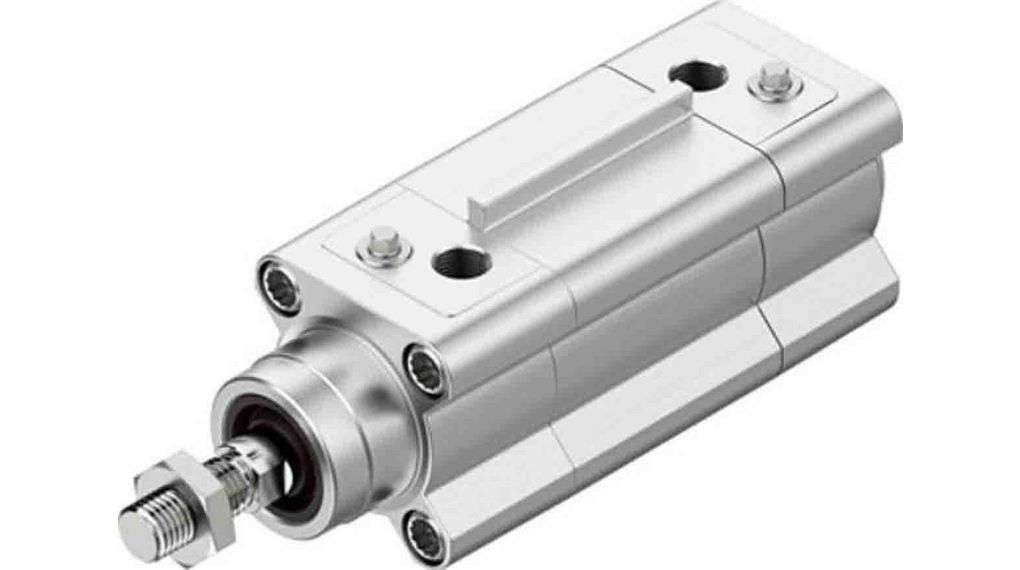 Pneumatic Piston Rod Cylinder, Double Acting, 50mm, Bore Size 40mm G1/4"