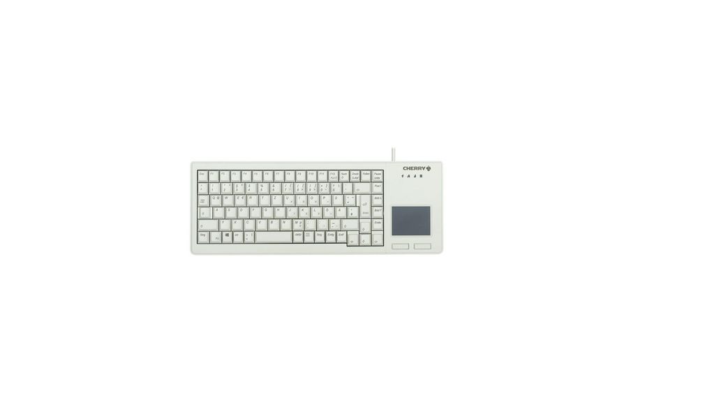 Cherry ML5400 Wired USB Compact Keyboard, QWERTY (Italy), Grey