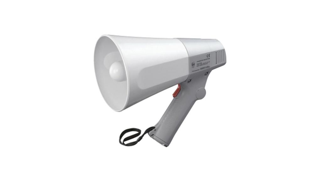 TOA ER-520 Grey 6 W Hand Grip Megaphone 256 x 260mm