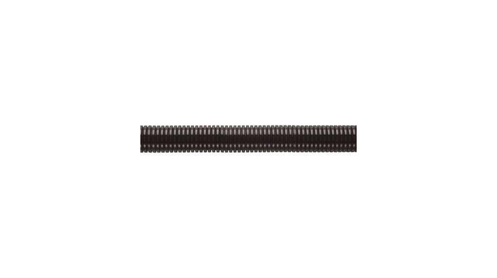 Flexicon Flexible Conduit, 25mm Nominal Diameter, Plastic, Black