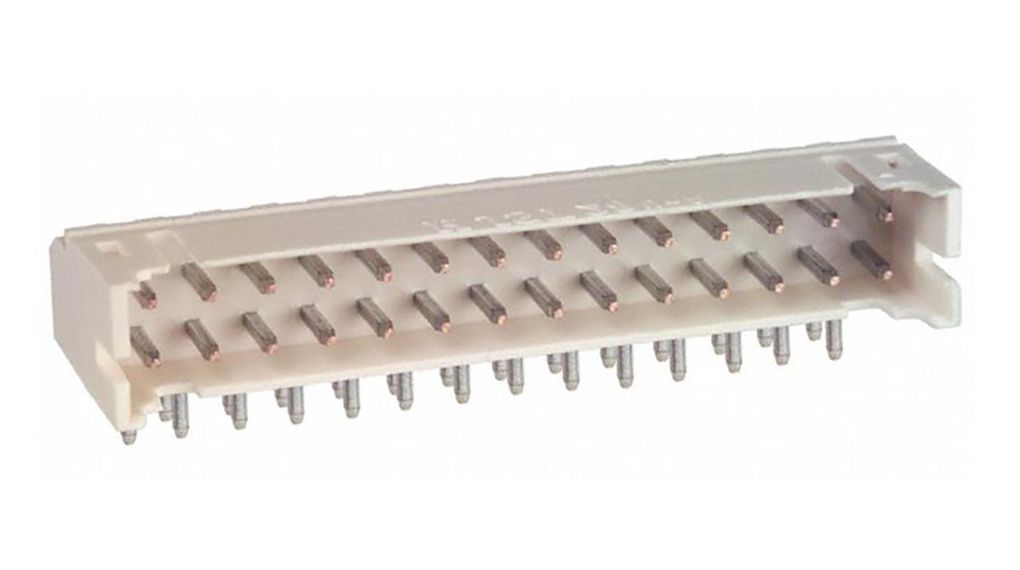 PHD Series Right Angle Through Hole PCB Header, 28 Contact(s), 2 mm Pitch, 2 Row(s), Shrouded, Pack of 2 pieces