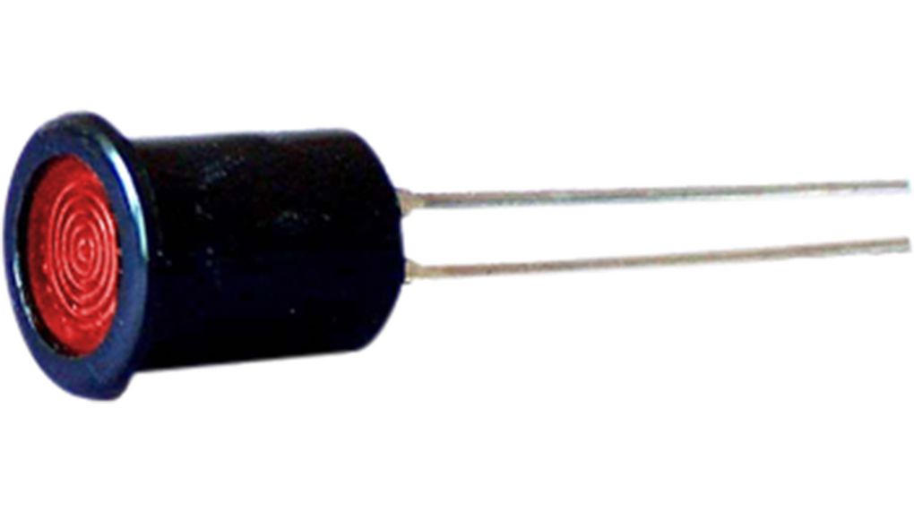 Lysdiodsindikator Röd 8mm 5VDC