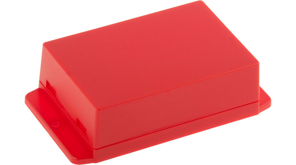 Contenitore in plastica 70.6x105x35.5mm Rosso ABS
