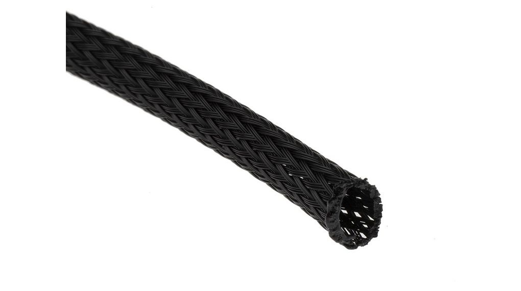 Kabelová objímka 6 ... 18mm PET 5m Černá