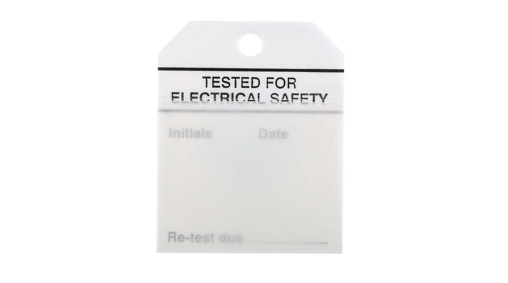 Étiquette de sécurité, Rectangulaire, Noir sur blanc, Instructions relatives à la sécurité, 50pièces