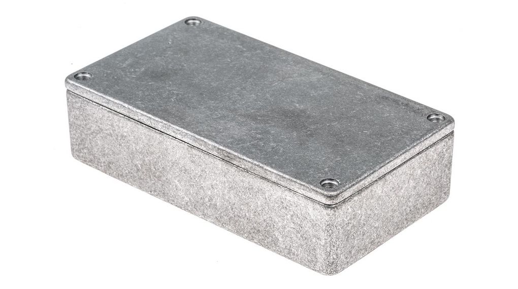 Wall Box 112x62x31mm Die-Cast Aluminium Metallic IP54